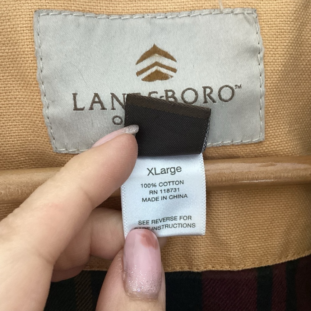 Lanesboro Outdoor Tan Canvas Barn Chore Jacket XL - Picture 13 of 16